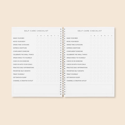 Self-Care Checklist Spread